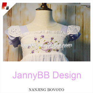 purple lovely avender embroidered summer causal dress